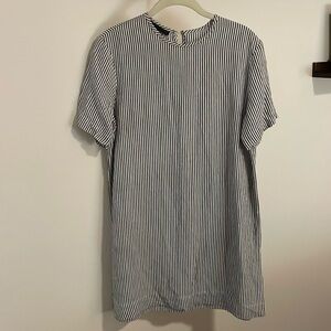 Jenni Kanye linen shirt dress